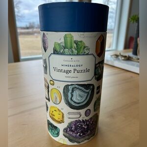 Cavallini & Co. Mineralogy Vintage Puzzle - 1000 Pieces